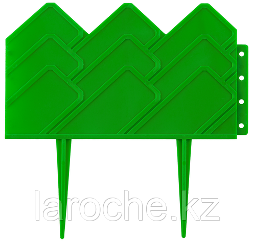 Бордюр декоративный GRINDA для клумб, 14х310см, зеленый, фото 2