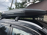 Багажник Turtle Air 2 интегрированные рейлинги черный, фото 6