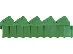 Ограждение для клумб GRINDA, 288см, цвет зеленый