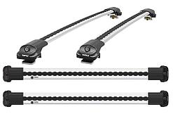 Багажник поперечины Turtle Air 1 на рейлинги с просветом