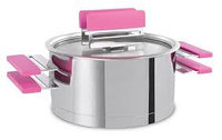 Кастрюля 22см/3,4л. RAINBOW FASHION PINK (Silampos, Португалия) 63D122DM1022100 Кастрюля 22см/3,4л. RAINBOW FASHION PINK (Silampos, Португалия)