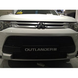 Защитная сетка/решетка радиатора для Mitsubishi Outlander/Митсубиши Оутлендер 2012-2015, фото 5