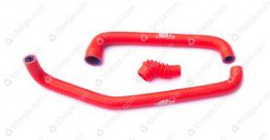 Патрубки регулировки холостого хода 409 дв. (3 шт) силикон