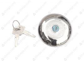 Пробка бака 452 с ключом (метал.) хромированная "MetalPart"