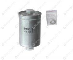 Фильтр топливный тонкой очистки ГАЗ инжектор под штуцер (штуцеры разные) (BIG FILTЕR)