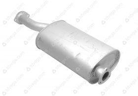 Глушитель УАЗ 31602, Хантер ЗМЗ-409 (Н.Новгород) под катализатор , резонатор 2 на 3 болта