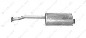 Глушитель УАЗ Патриот до 2008 г.(Баксан) (нерж)