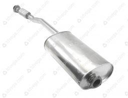 Глушитель УАЗ Патриот. (нерж.) ЕВРО-3,4 н/о с гофрой (под электр. РК)