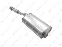 Глушитель УАЗ Хантер ЗМЗ-5143,  ЕВРО-3 (нерж.) с гофрой