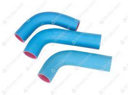 Патрубки радиатора УАЗ 100 л.с (3шт) (синие) с инжект. двигателем