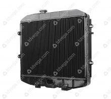 Радиатор водяного охлаждения 3-х рядный  УМЗ-4213 (инжект.) ШААЗ (МЕДНЫЙ)