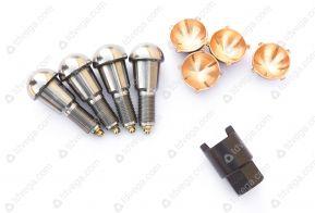 Ремкомплект шкворневого узла с/о(4 уса,вкладыш бронз., с ключом) (Ваксойл-Сервис) "