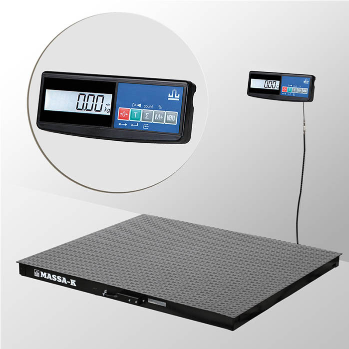 Весы напольные МАССА-К 4D-PM-2-500A(1000,1500)