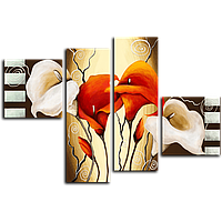 Модульные картины 4 части