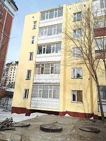 Демонтаж и монтаж аварийных балконов, ремонт фасада, ремонт кровли на доме по адресу пр Республики 7/1. 3