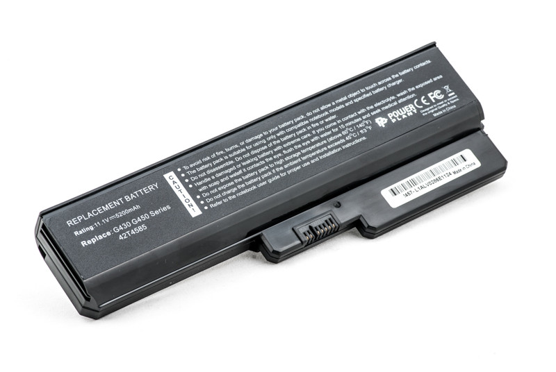 Аккумулятор для ноутбуков IBM/LENOVO IdeaPad G430 (ASM 42T4586, LOG530LH) 11.1V 5200mAh - фото 2 - id-p73693075