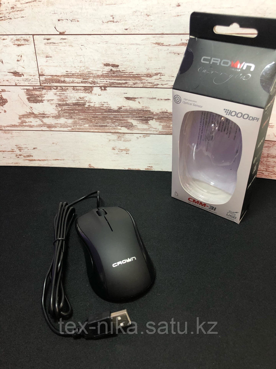 Проводная USB мышь Crown CMM-31