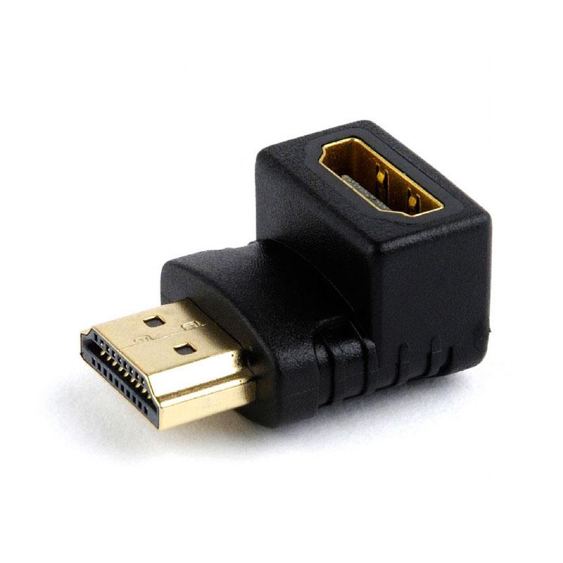 Переходник HDMI(f) - HDMI(m) 90° v1.4 - фото 1 - id-p2652668