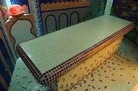 Массажный стол из пенополистирола с подогревом для хамама от 200000