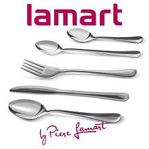 Набор столовых приборов из нержавеющей стали LAMART by Piere Lamart (LT5003 Moderne (24 пр)), фото 2