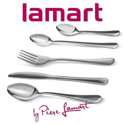 Набор столовых приборов из нержавеющей стали LAMART by Piere Lamart (LT5003 Moderne (24 пр)) - фото 2 - id-p73732491