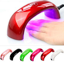 Лампа LED для сушки гель-лака LuazON {LED, 9 Вт, USB, компактная} (Розовый), фото 3