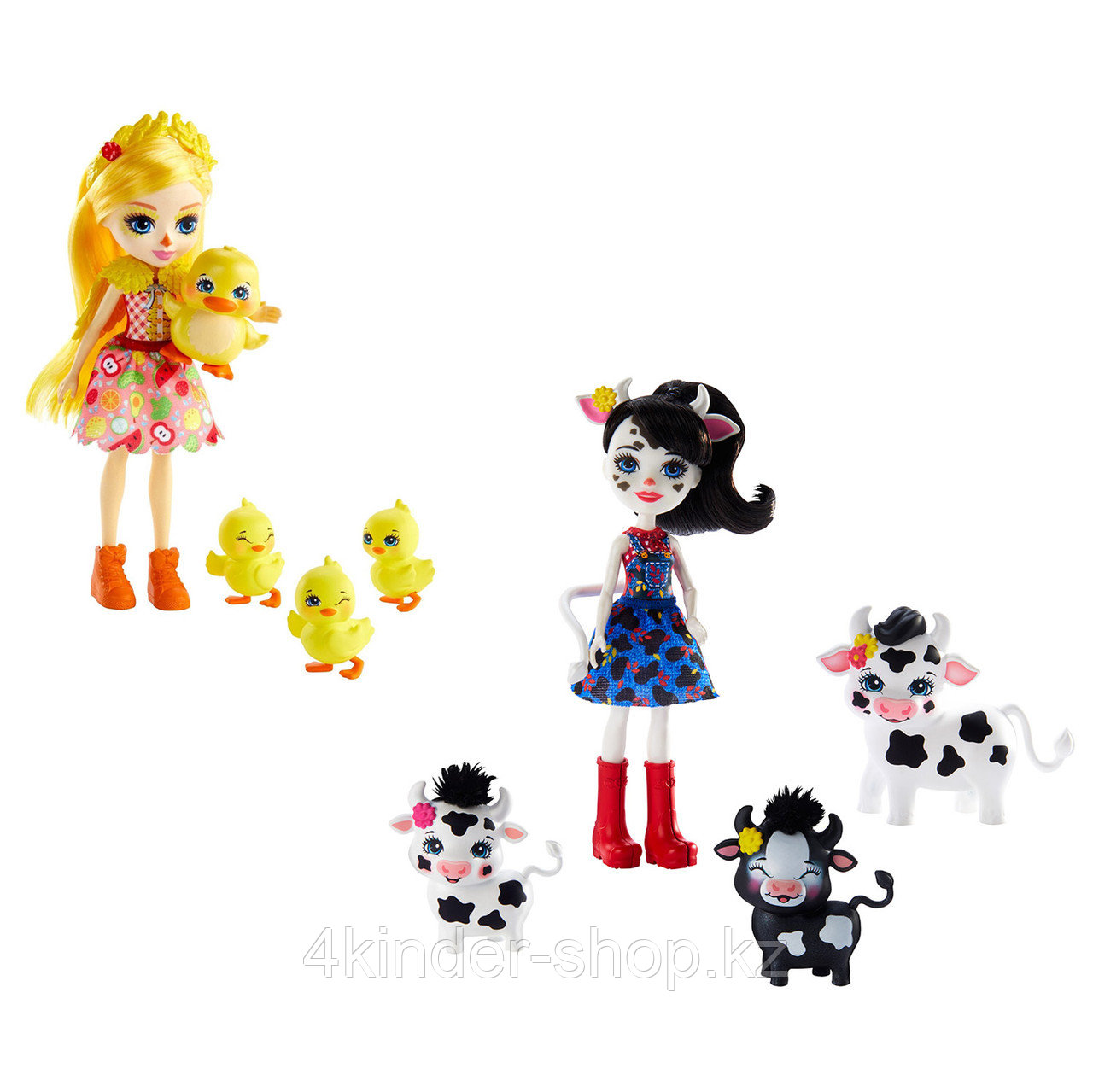 Игровой набор Enchantimals GJX43 Кукла с тремя зверушками в ассортименте - фото 1 - id-p73742811