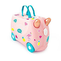 Trunki: Чемодан на колесиках Фламинго Флосси 90720 Trunki: Чемодан на колесиках Фламинго Флосси