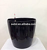 Кашпо для цветов с автополивом Leizisure HG-3101, 21,5/16,5x20 см, черный