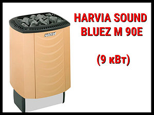 Электрическая печь Harvia Sound Bluez M 90E под выносной пульт управления (Мощность 9 кВт, объем 8-14 м3)