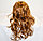 Парик средне русые волосы с челкой и легкими локонами 45 - 50 см, фото 4