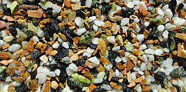 Природный грунт и камень в аквариуме