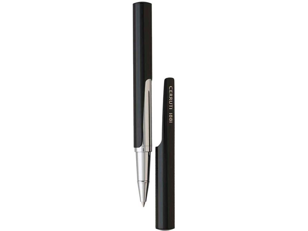 Ручка-роллер Cerruti 1881 модель Shaft Black в футляре - фото 2 - id-p73750304
