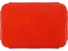 Герметичный ланч-бокс Foody с двумя секциями, 650мл, красный, фото 2