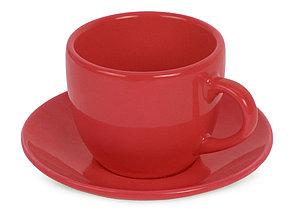 Чайная пара Melissa керамическая, красный, фото 2