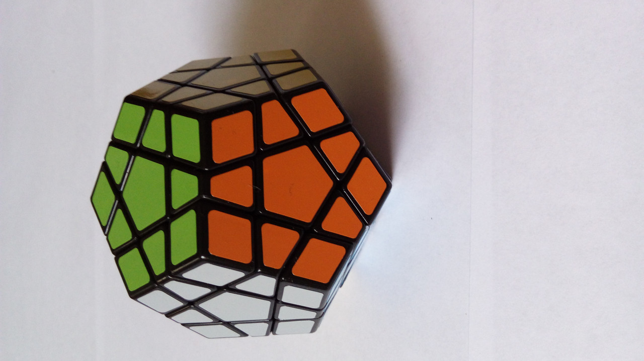 Кубик Megaminx Мегаминкс 3х3 черный Шенгшоу