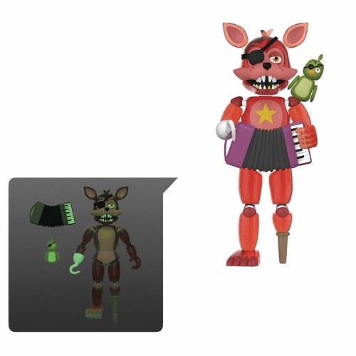 Five Nights at Freddy's "Pizzeria Simulator" Фигурка Рок-звезда Фокси, светящаяся