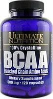 BCAA 500 mg, 120 caps.