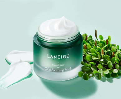 Ночная маска для лица, Laneige Cica sleeping mask, фото 2