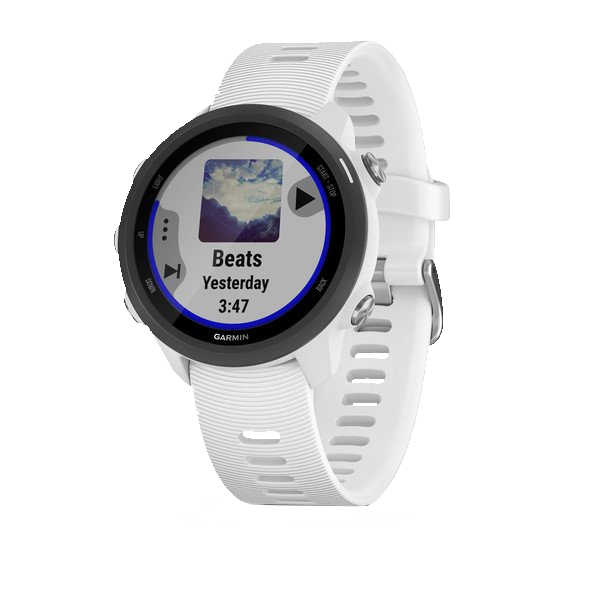 Спортивные часы FORERUNNER 245 MUSIC, белый