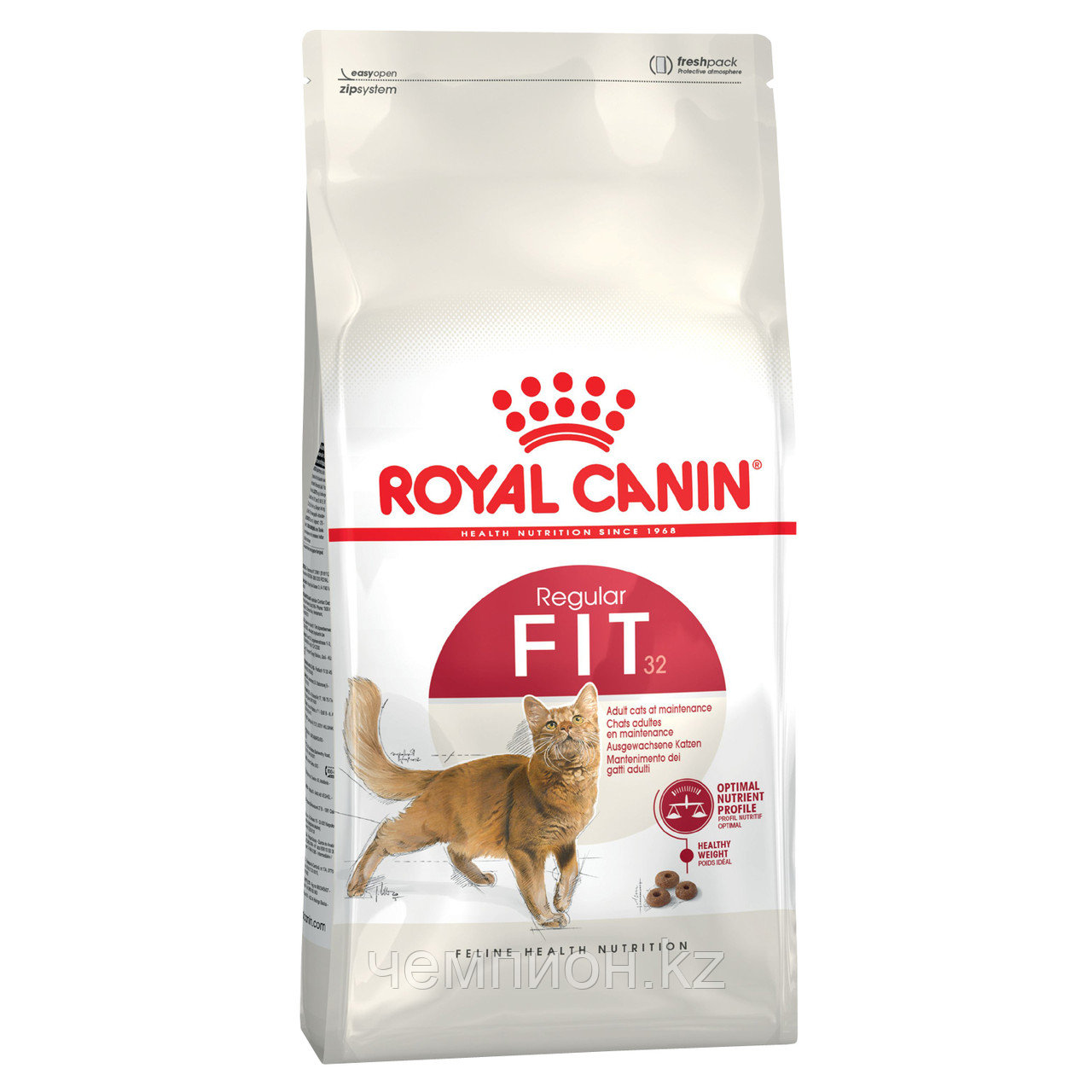 ROYAL CANIN Fit 32, Роял Канин Фит 32, корм для кошек, бывающих на улице, уп.400 гр.