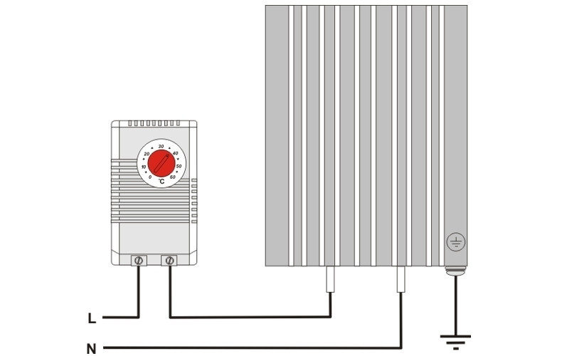 Термостат OK-NET KTO 011 (NO) 250V AC 10A 0-60C - фото 4 - id-p73767390