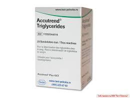 Тест-полоски Аккутренд Триглицериды (Accutrend Triglycerides) - фото 1 - id-p73768437