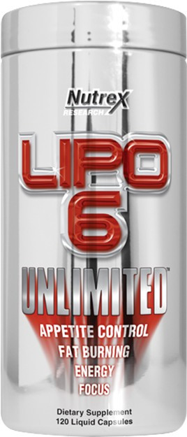 Жиросжигатель Lipo 6 Unlimited ,120 liquid caps. - фото 1 - id-p61142629