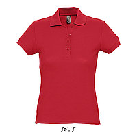 Рубашка Поло женская Sols Passion S, Красная