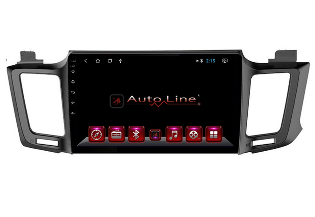 Автомагнитола AutoLine Toyota RAV4 2013-2017 ПРОЦЕССОР 4 ЯДРА (QUAD CORE), фото 2