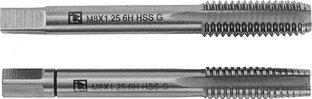 Набор метчиков T-COMBO двухпроходных ручных универсальных М5х0.8, HSS-G, 2 шт. MT508S2