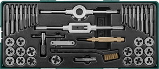 Набор метчиков и плашек с аксессуарами 40 предметов (ложемент) AG10001SP