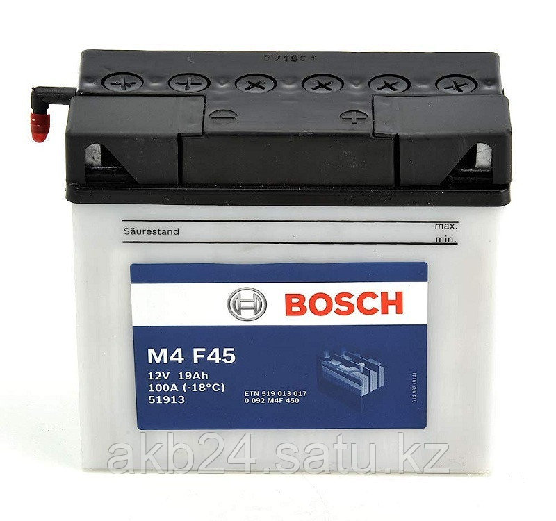 Аккумулятор BOSCH M4 F45 51913 - фото 1 - id-p73772052