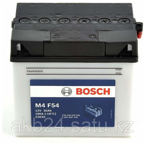 Аккумулятор BOSCH M4 F54 53030 - фото 1 - id-p73772055
